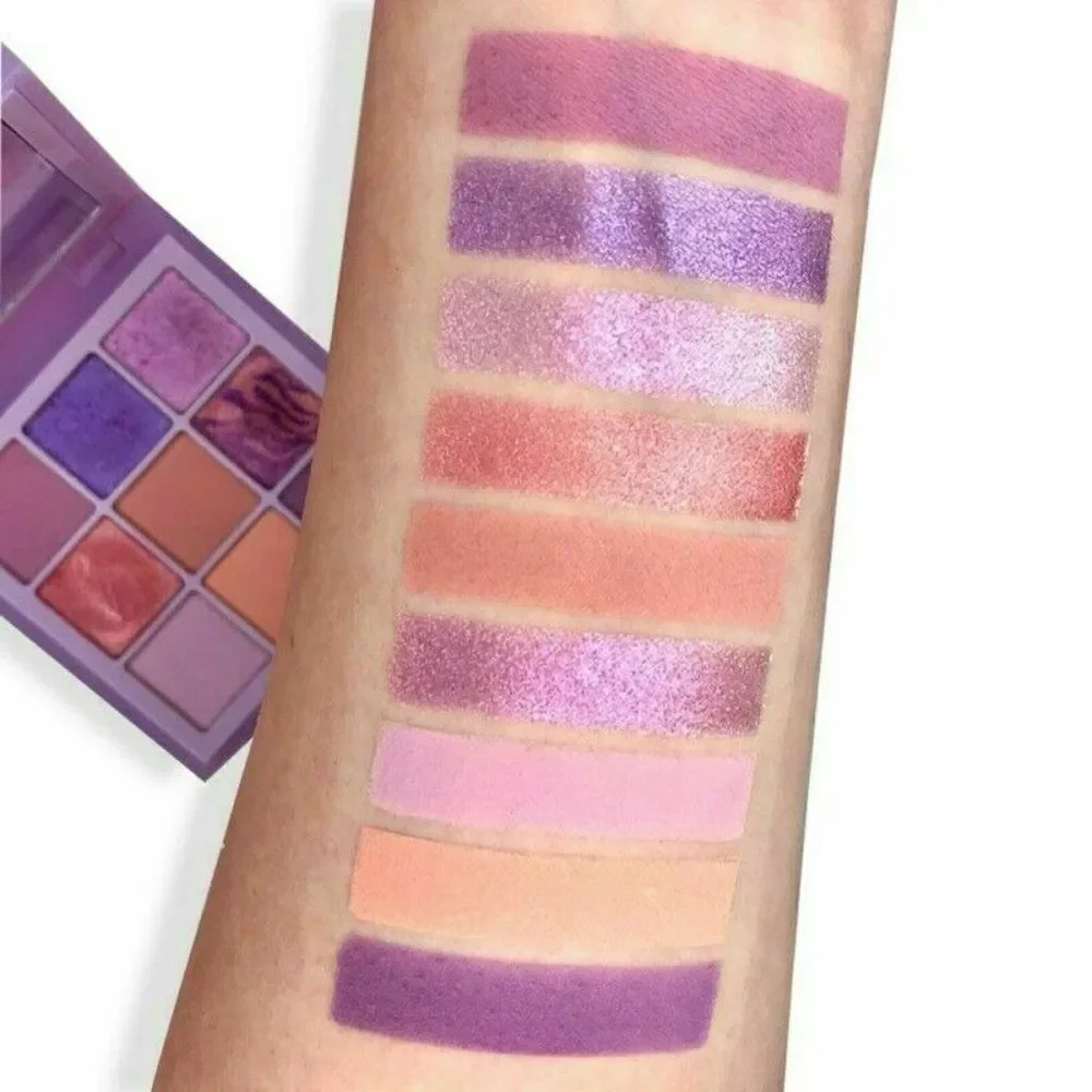 9 Colors Eyeshadow Palette Long Lasting Shimmer Matte Glitter Eye Shadow Makeup